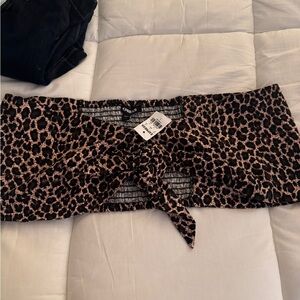 Express Animal Print Tube Top
